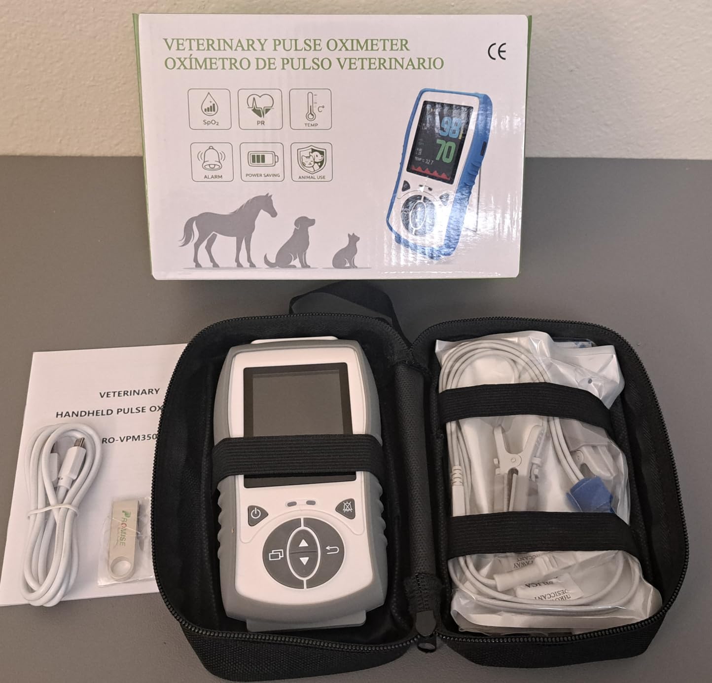 Vet Handheld Monitor with 2.8