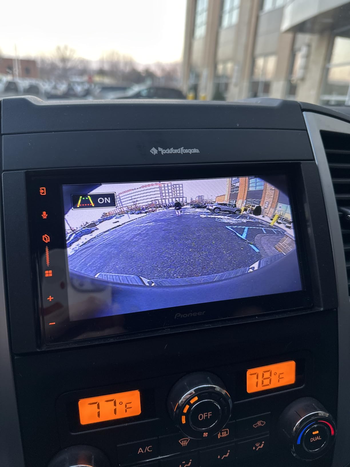Pioneer ND-BC011 Rear View Backup Camera with Selectable Front View | NTSC Universal, 155 Degree Wide Angle, Night Vision, High Res, License Plate Mount customer photo 1