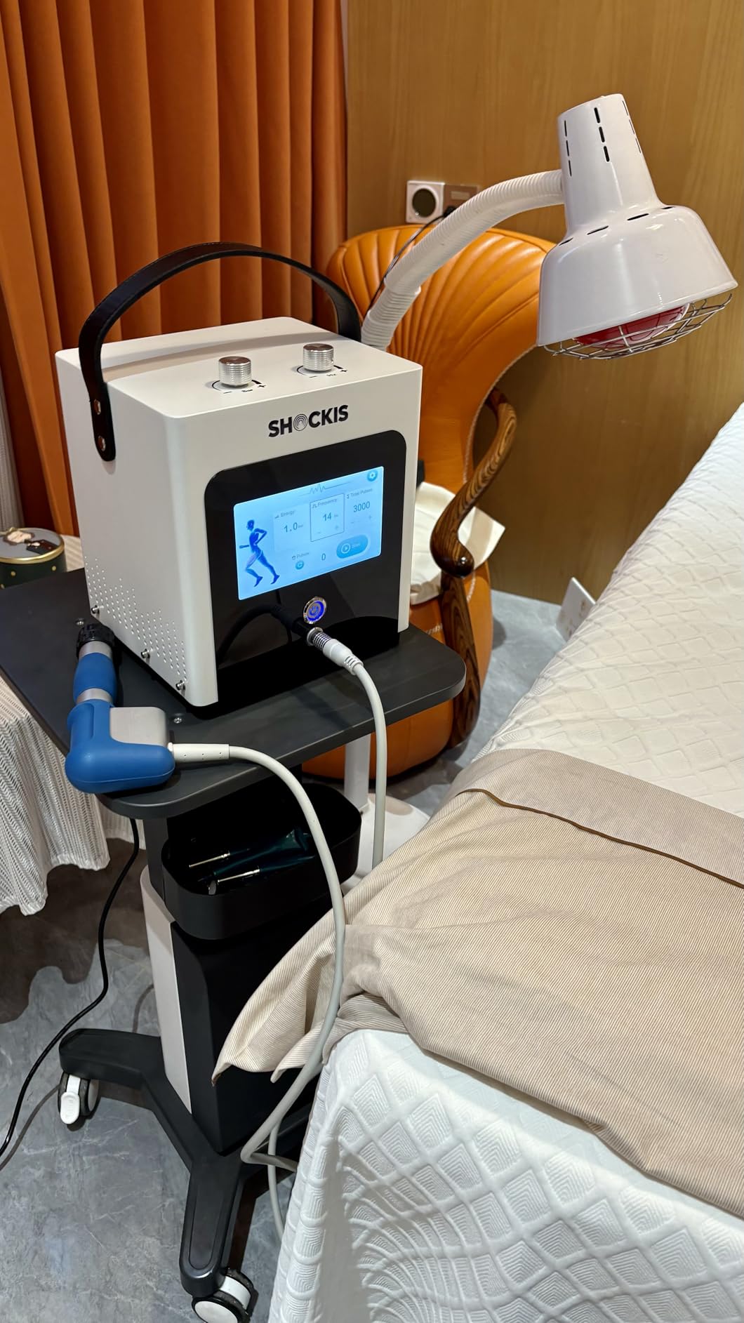 Portable Shockwave Therapy Machine FSA/HSA ESTW Machine Pain Relief Device | Clinical Grade, Joint/Muscle/Hip Pain Relief, FSA/HSA Eligible, Non-Invasive Shockwave Therapy customer photo 1
