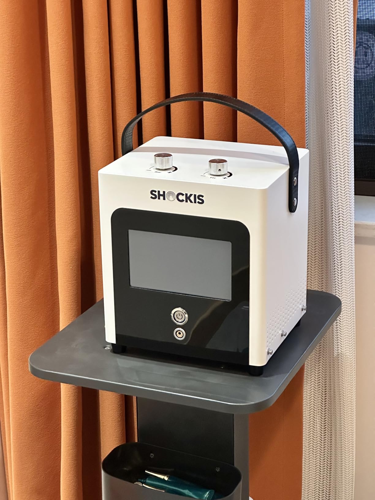 Portable Shockwave Therapy Machine FSA/HSA ESTW Machine Pain Relief Device | Clinical Grade, Joint/Muscle/Hip Pain Relief, FSA/HSA Eligible, Non-Invasive Shockwave Therapy customer photo 2