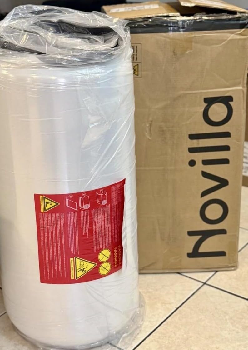Novilla Bliss Cooling Queen Size Mattress, 12 Inch Gel-Infused Memory Foam with Cool-Touch Nylon Cover customer photo 2