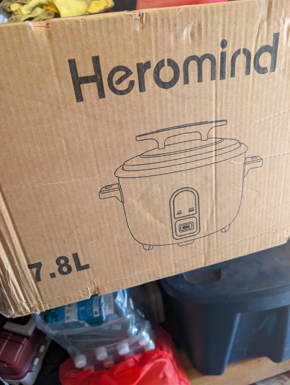Commercial Rice Cooker, 90-Cup Rice Cooker, 16Qt Large Rice Cooker with Nonstick Inner Pot, Fast Cooking and Auto Keep Warm, with Rice Cup and Paddle, Easy to Clean, 1950W customer photo 2