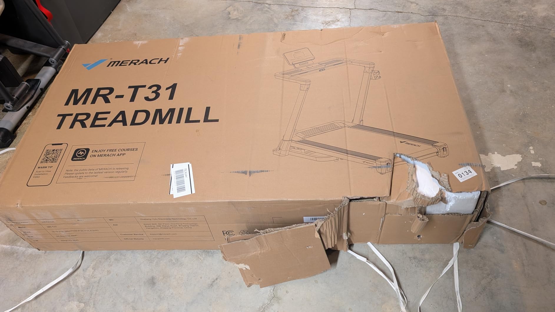 MERACH Treadmill with 15/18% Auto Incline, 55