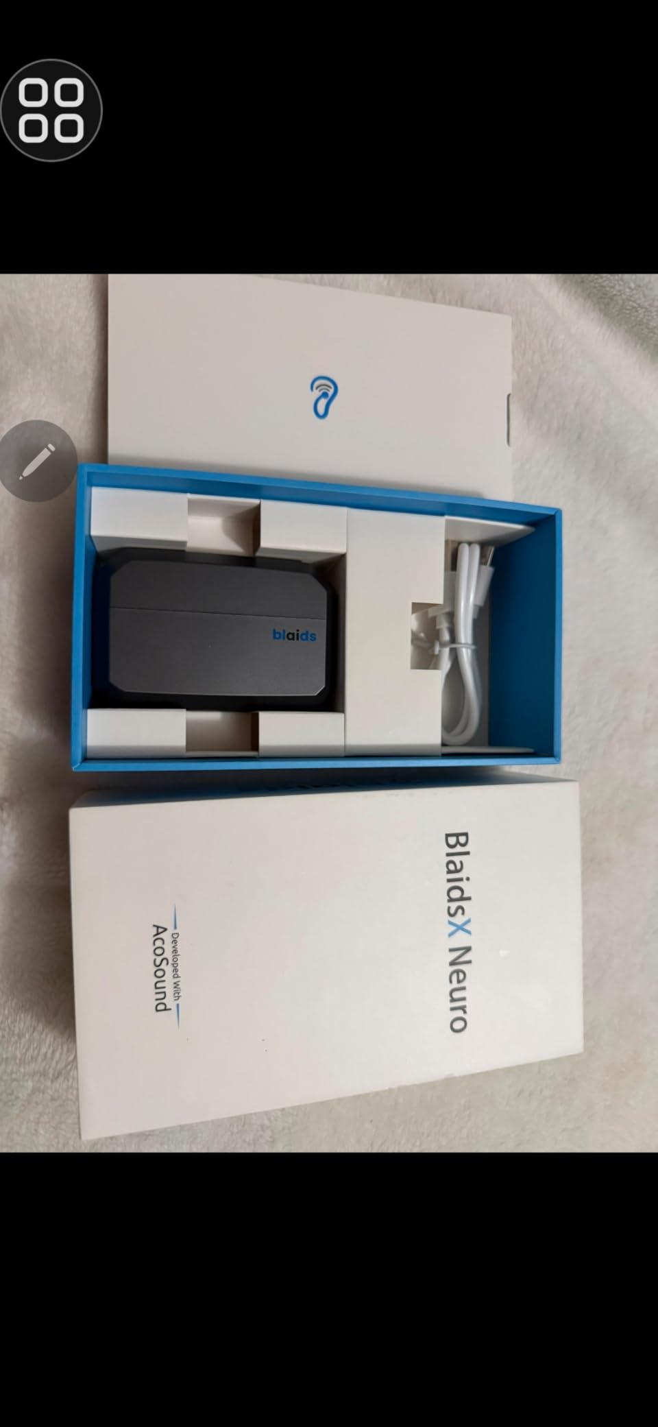 BlaidsX Neuro Hearing Aids, Bluetooth Rechargeable OTC Hearing Aids for Seniors and Adults, Mobile App Hearing Test Audiogram & Noise Cancellation, Dual Mic & 32 DSP Channels | USA-Designed customer photo 2