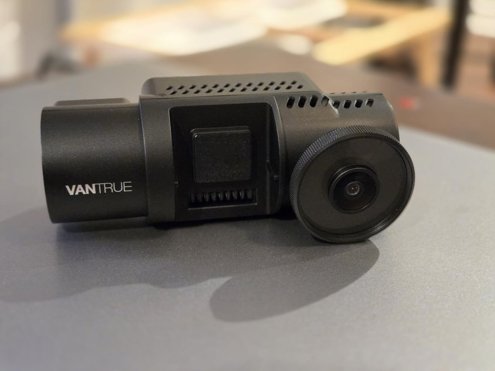 Vantrue N4S 2.7K 3 Channel Dash Cam, Triple STARVIS 2 Night Vision | 1944P+1440P+1440P Front Rear Inside Car Camera, PlatePix Tech, 24/7 Parking Mode, Wi-Fi, GPS, 2
