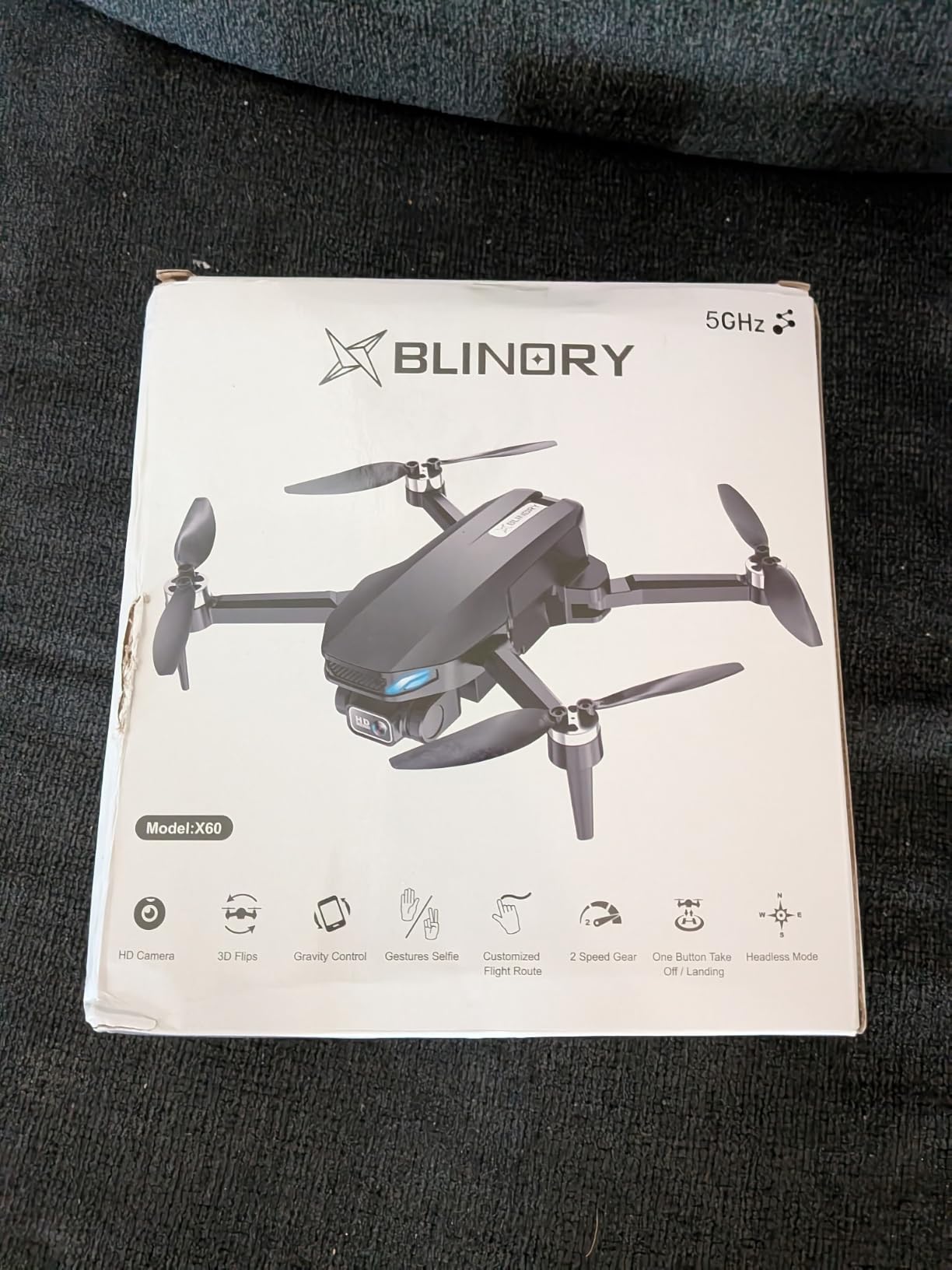 2K Drone with Camera for Adults & Beginners, Mini Drone with 2 Batteries | Foldable FPV Drone with Brushless Motor, 36 Min Flight Time, One-Key Takeoff/Landing, Gesture Selfie, Carrying Case customer photo 1