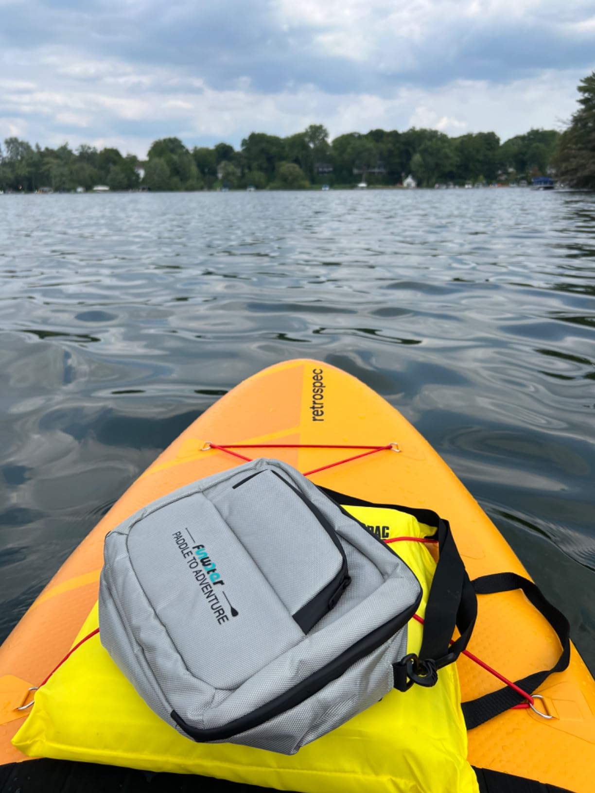 Retrospec Weekender Inflatable Stand Up Paddle Board Includes Paddle, Pump, and Accessories 10'6