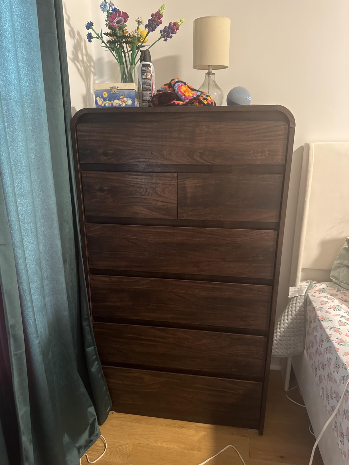 Aitjunz Modern 7 Drawers Dresser for Bedroom, 55
