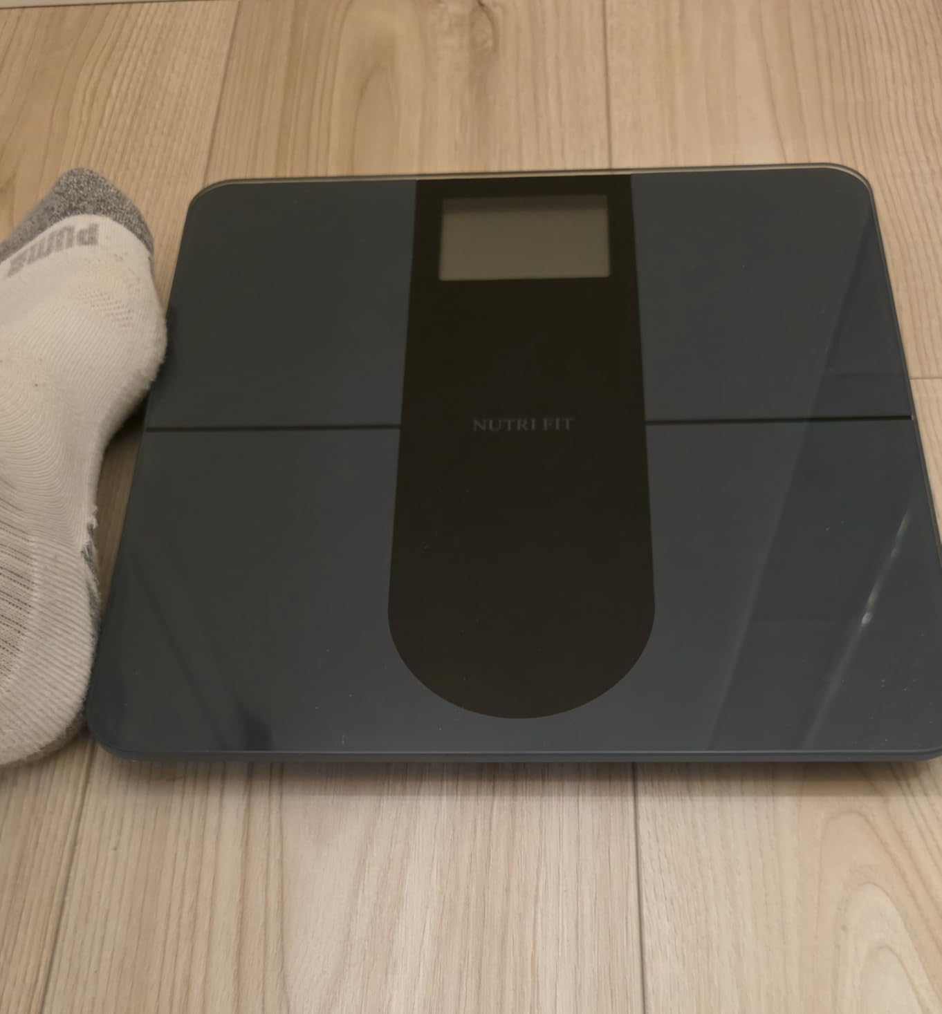 NUTRI FIT Digital Bathroom Scale for Body Weight 550lb Extra Large Display customer photo 1