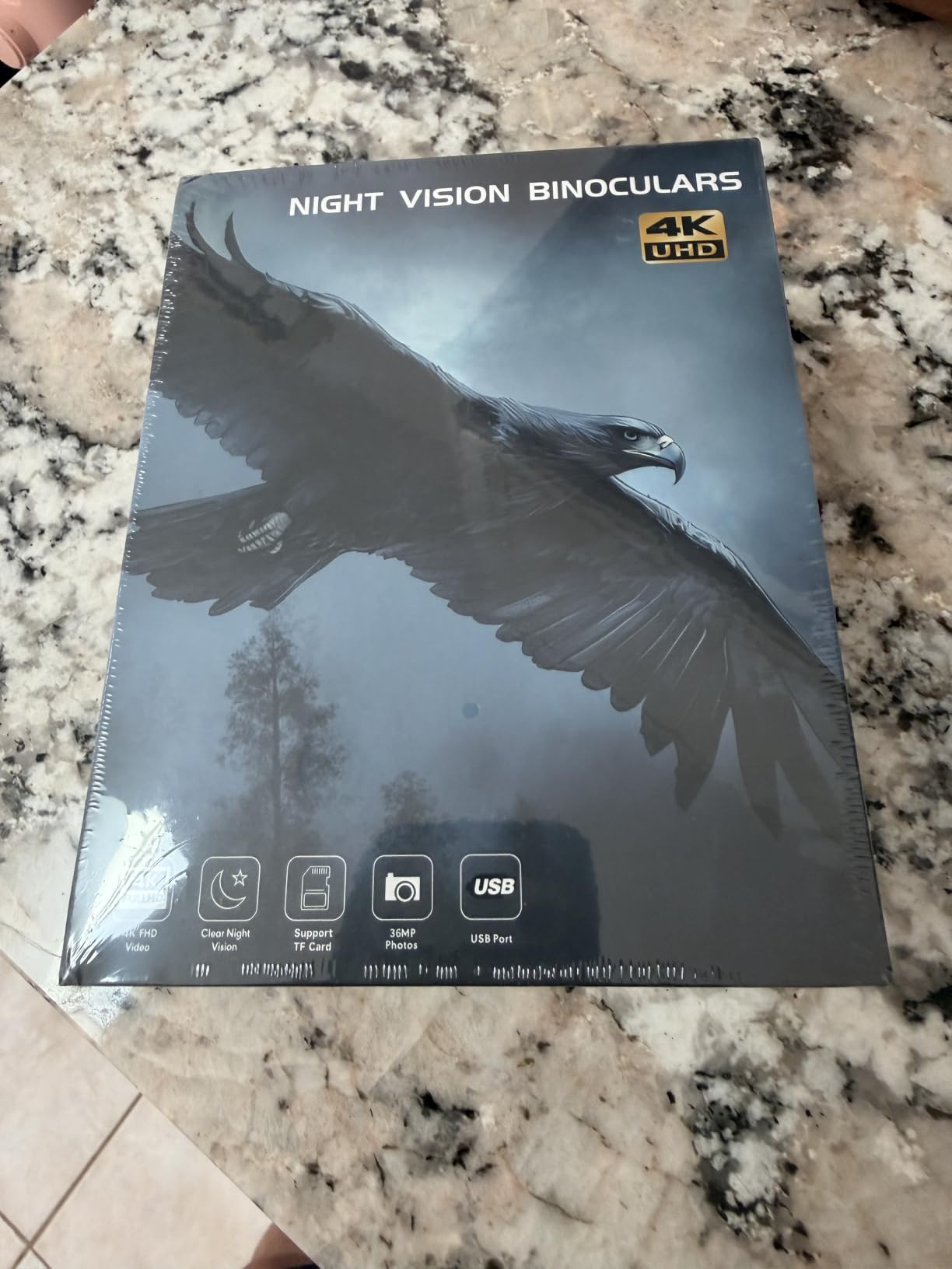 Night Vision Goggles, 4K Night Vision Binoculars with 3.99