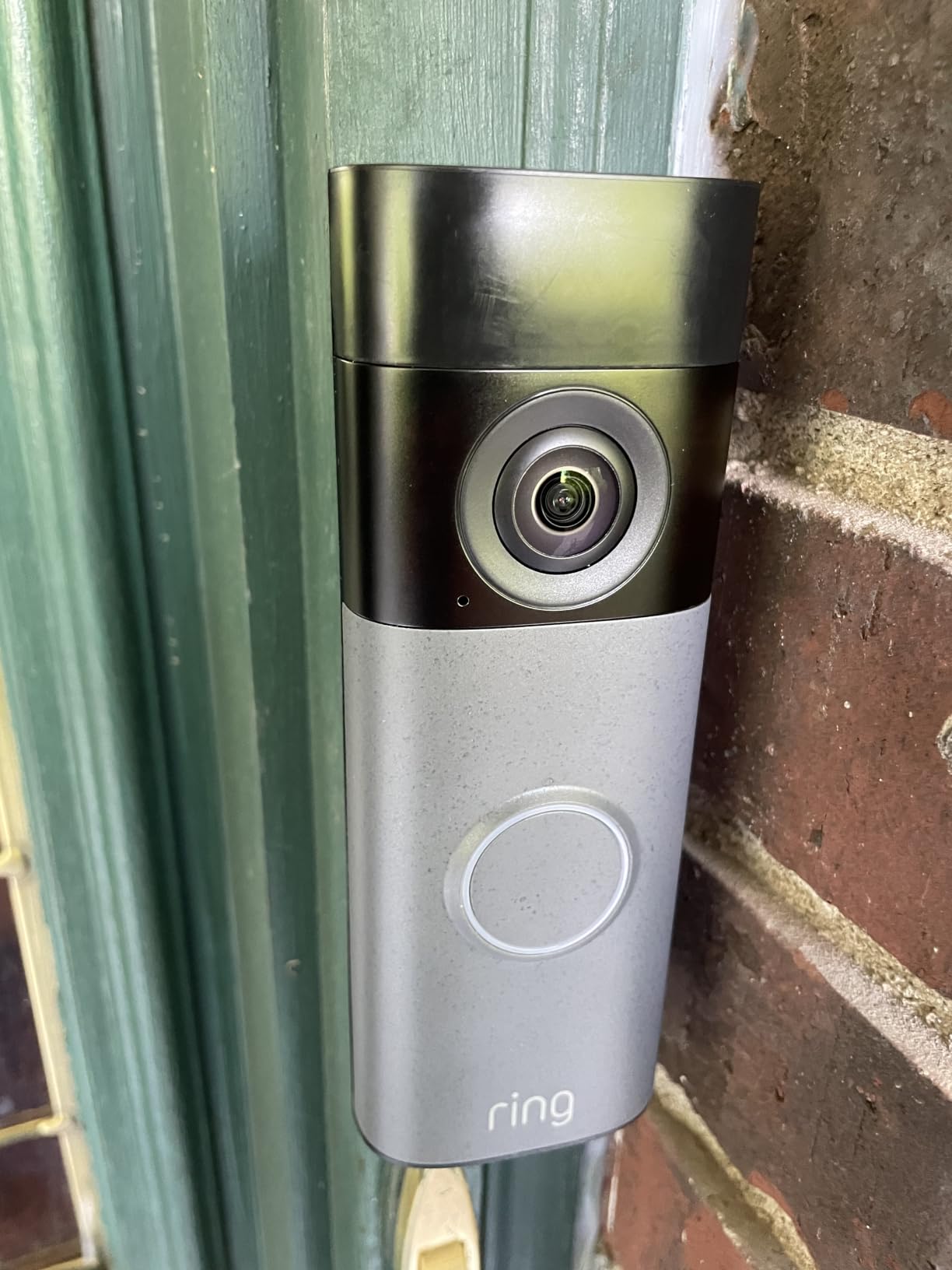 Ring Battery Doorbell (newest model) - Retinal 2K with wide-angle video, up to 6x Enhanced Zoom, Two-Way Talk, and Built-In Battery, Matte Mocha customer photo 1
