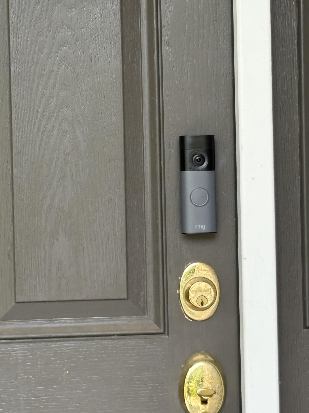 Ring Battery Doorbell (newest model) - Retinal 2K with wide-angle video, up to 6x Enhanced Zoom, Two-Way Talk, and Built-In Battery, Matte Mocha customer photo 2