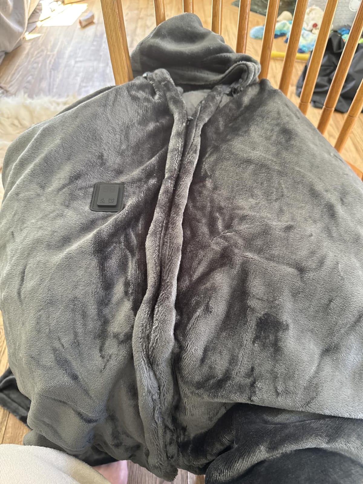Cordless Wearable Heated Blanket Shawl, 71