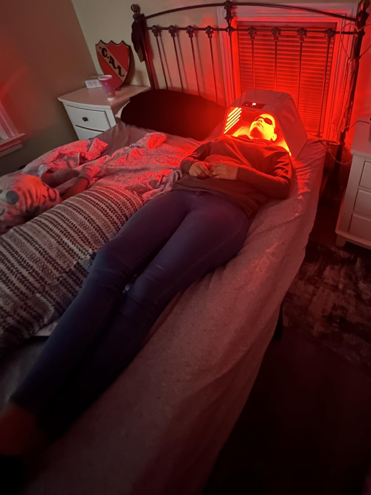 Red-Light-Therapy,Face Massager for Skin Care,Led Facial Light Therapy 7 Colors Eye Beauty Wand customer photo 2