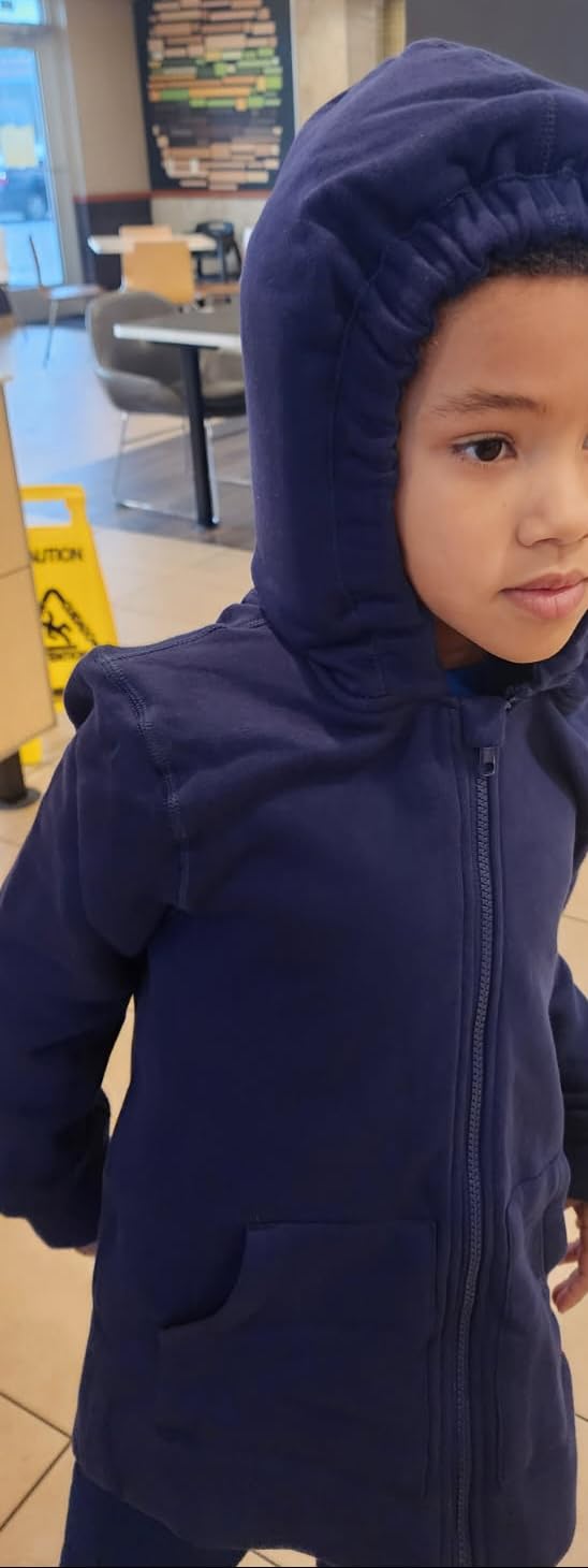 Sense-ational You Kids QuietSense Zippered Sensory-Friendly Hoodie customer photo 1