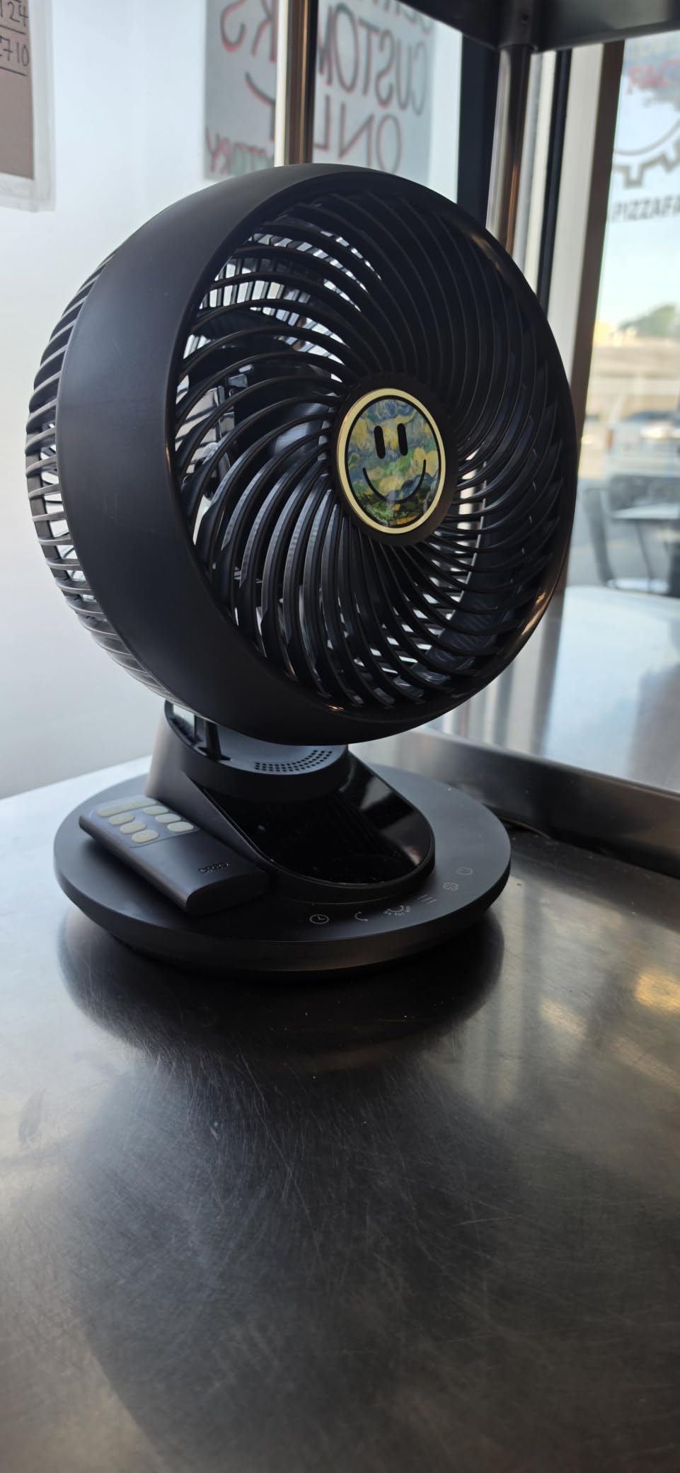 DREO Smart Fan for Bedroom, Powerful 85 ft Airflow, 12 Inches, Desk Fans in 20dB Quiet, 90+90 oscillating fans, App/Voice Control, 9 Speeds & 8/12H Timer for Home Office Dorm customer photo 2