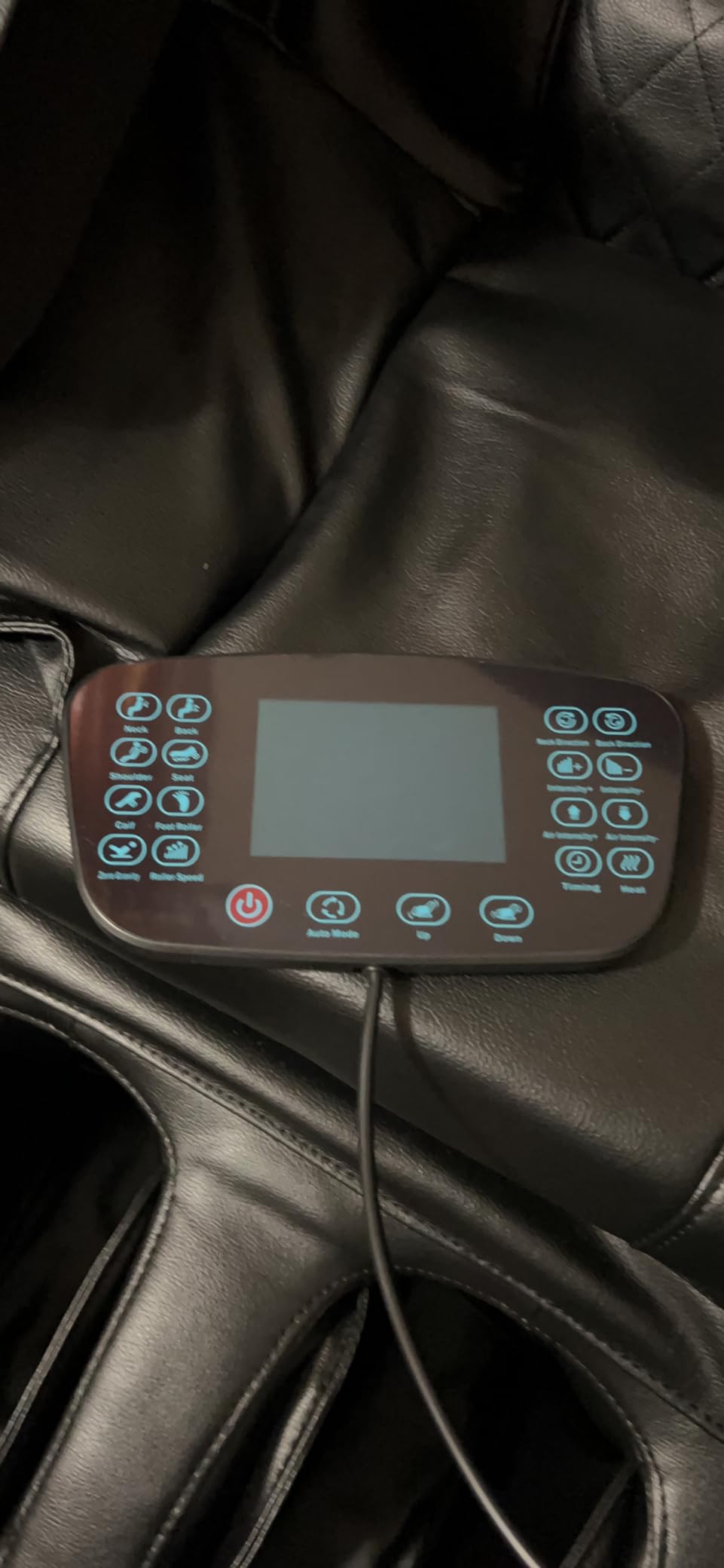 Mazzup Full Body Zero Gravity Shiatsu Massage Chair with Fully Assembled, LCD Screen, Shortcut Keys, USB Charging Port, Heat, for Loved Ones, Parents, Black customer photo 2