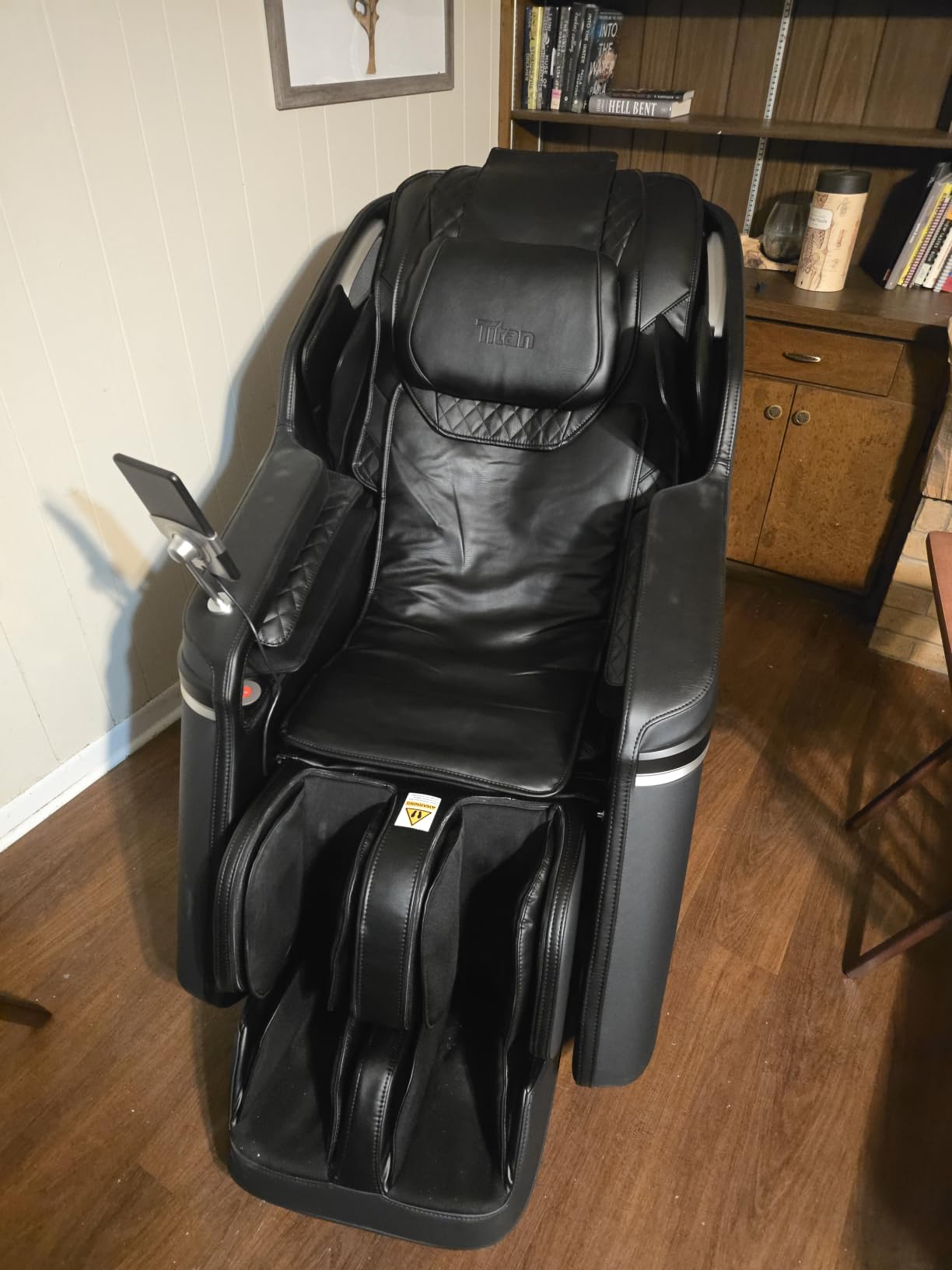 Osaki Titan Ion 4D Full Body Massage Chair, SL-Track Zero Gravity | For Back & Neck Tension, Hands-Free Voice Control, Deep 4D Rollers, Zero-Gravity Recline, 24 Auto Programs customer photo 1