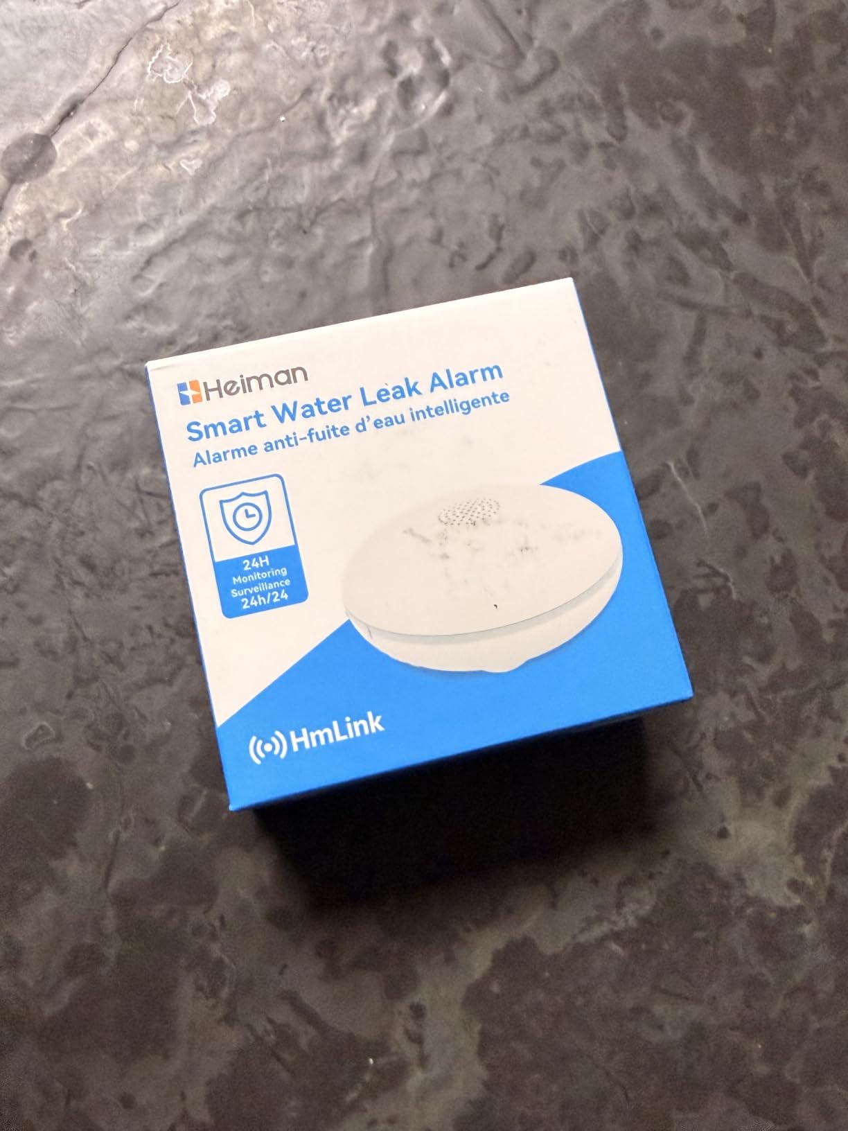 Heiman Water Leak Detector, 3 Pack Water Sensor Alarm for Home,with Gateway | 10-Year Battery-Powered Smart WIFI Water Alarm Flood Sensor for Home/Basement/Sump Pump,Real-Time App Alert and Sound Alarm customer photo 1