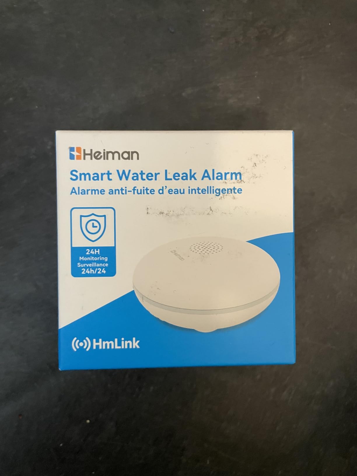 Heiman Water Leak Detector, 3 Pack Water Sensor Alarm for Home,with Gateway | 10-Year Battery-Powered Smart WIFI Water Alarm Flood Sensor for Home/Basement/Sump Pump,Real-Time App Alert and Sound Alarm customer photo 2