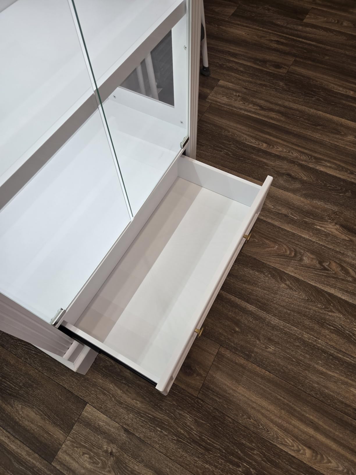 Dystler Curio Cabinet with Glass Doors & LED Lights | 72