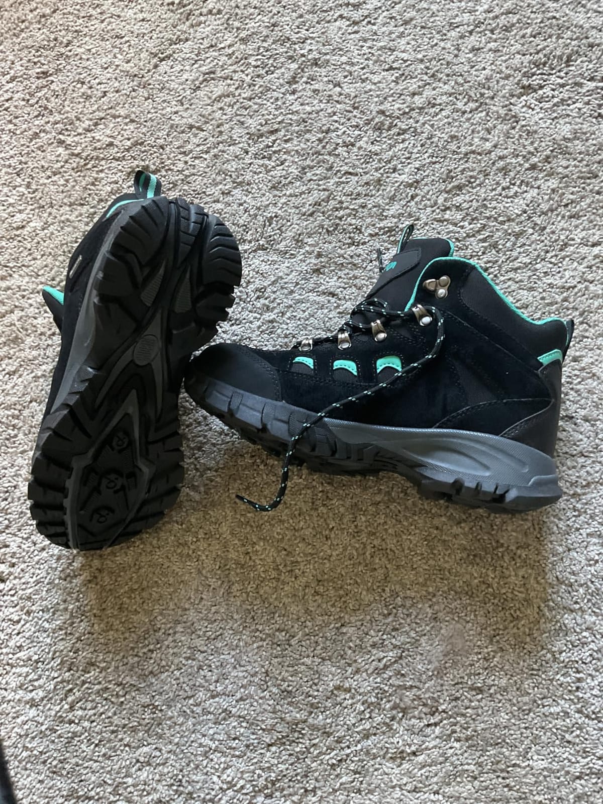 R CORD Womens Hiking Boots Waterproof Lightweight - Anti-Blister Non Slip Outdoor Shoes with Ankle Support for Trail, Camping, Backpacking customer photo 2