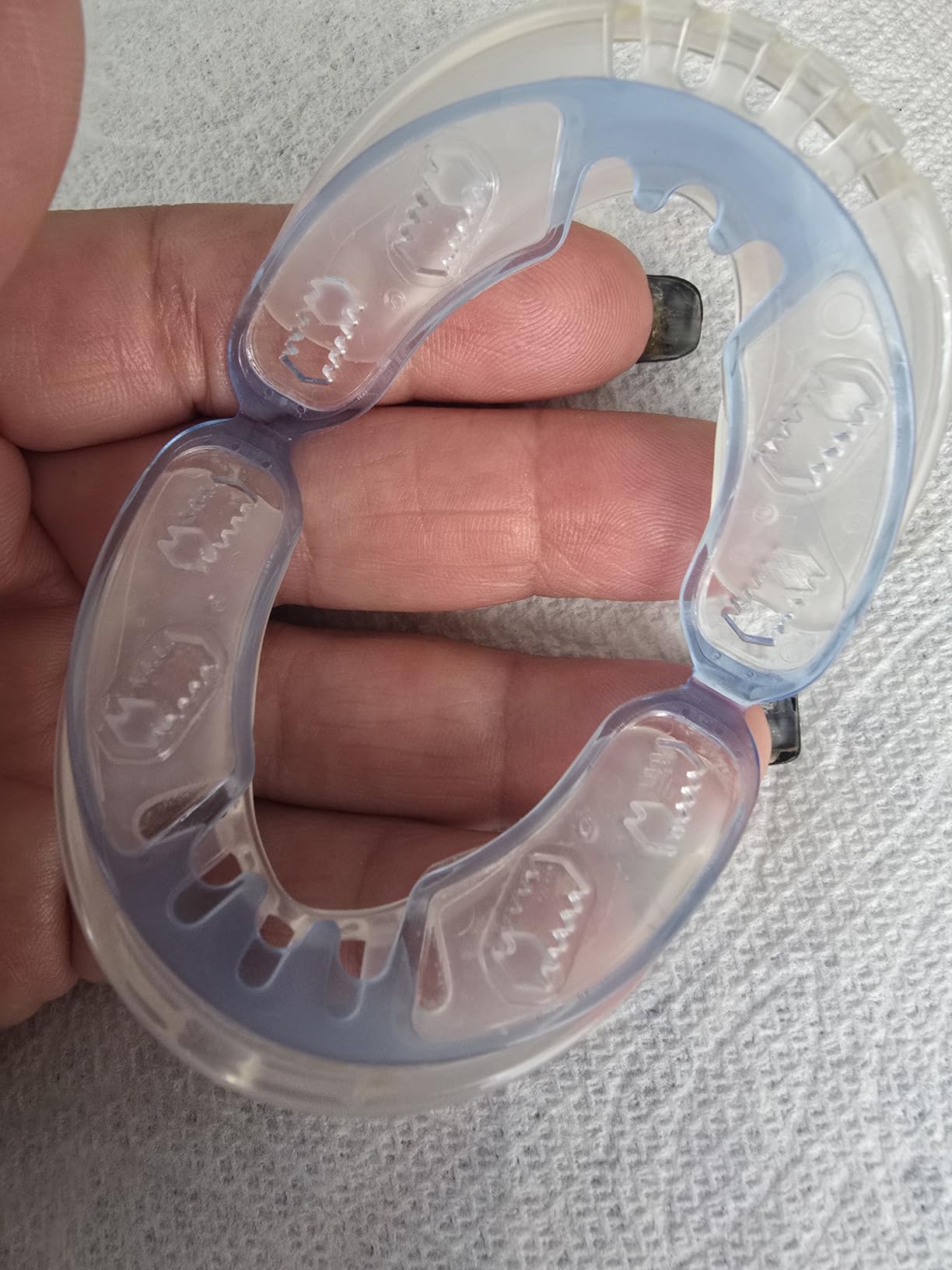 QUIETLAB Mouth Guard for Sleeping - Anti-Snoring Device, Custom Fit | FDA Cleared Snoring Relief - Medical Grade & BPA-Free Material - Custom Fit Mouthpiece - Anti-Snoring Device customer photo 2
