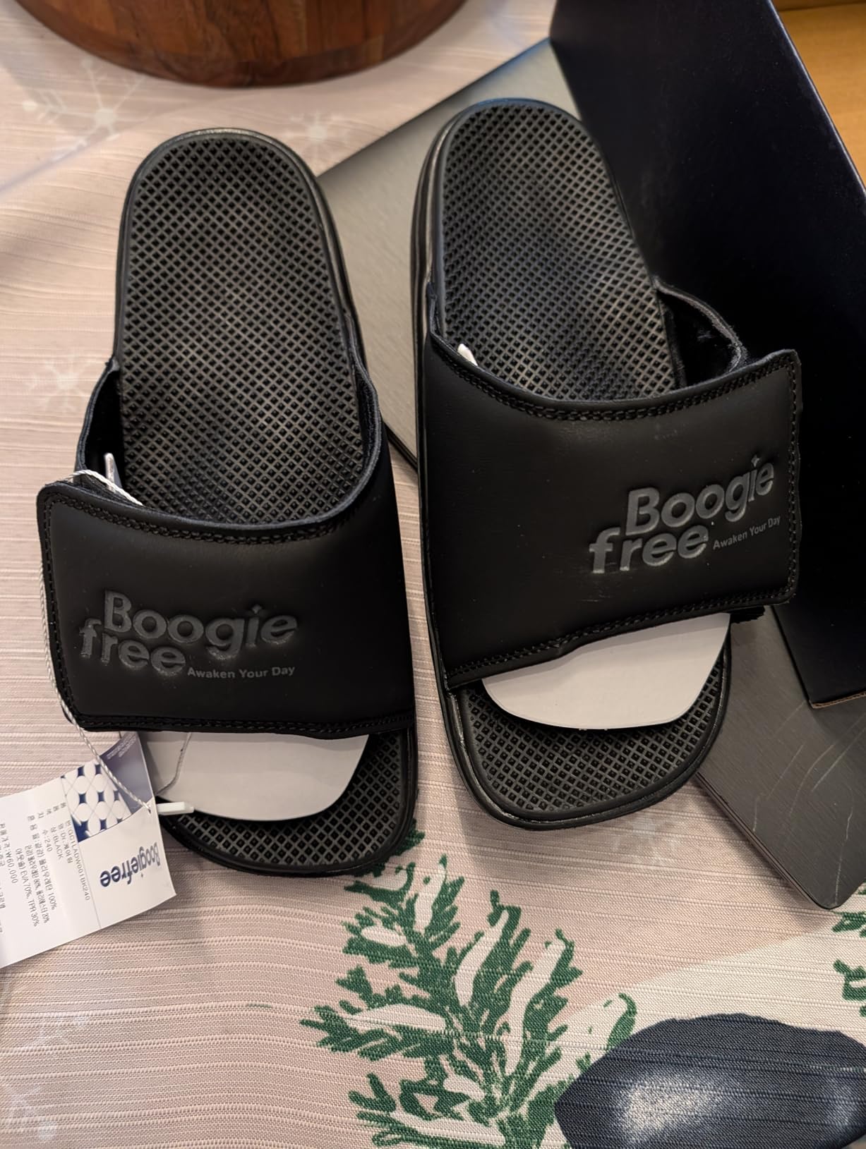 BALLOP Dr. Carering Acupressure Massage Slides Sandals for Women, Beginner Friendly Gentle Pressure, Adjustable Velcro customer photo 1