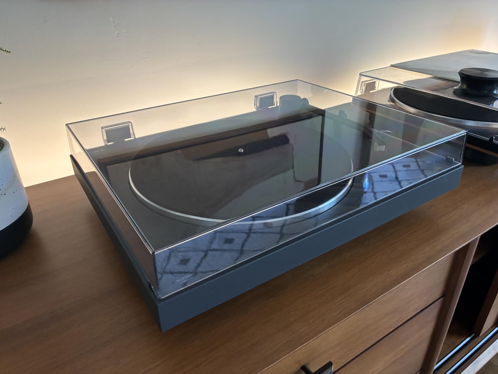 Sony PS-LX3BT Wireless Bluetooth Turntable with Full Auto Playback | Vinyl Record Player, Fully Automatic Belt Drive, Built-in Phono EQ, Wired & Wireless Connection, Transparent Dust Cover customer photo 1