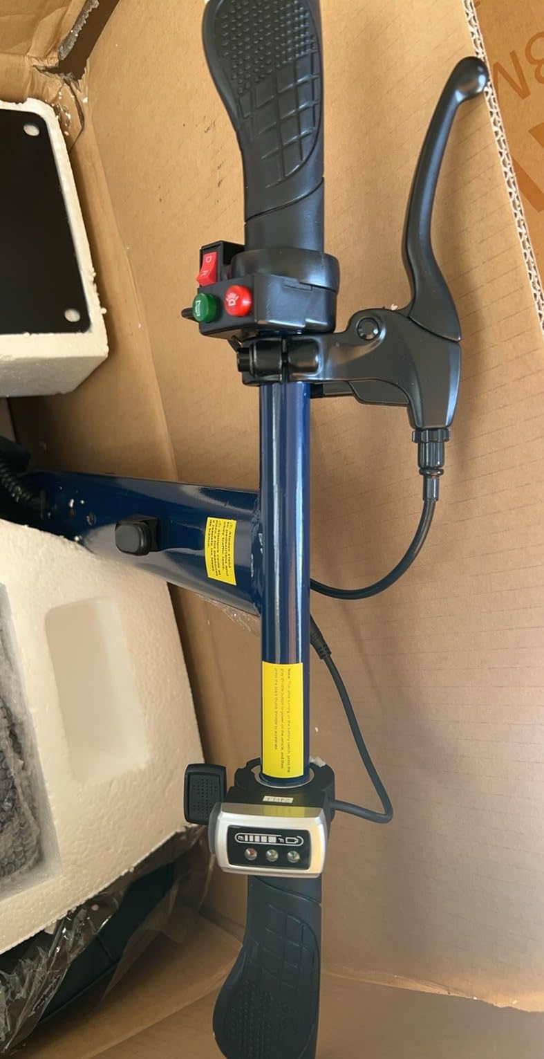 Hoverfly T3 Mobility Scooter for Seniors/Adult, Max 13 Miles & 3.75Mph | 3-Wheel, Solid 8