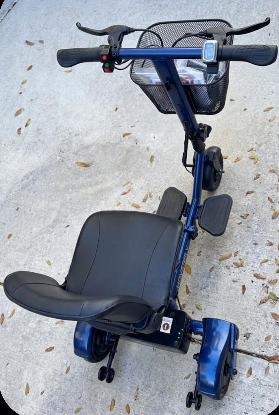 Hoverfly T3 Mobility Scooter for Seniors/Adult, Max 13 Miles & 3.75Mph | 3-Wheel, Solid 8