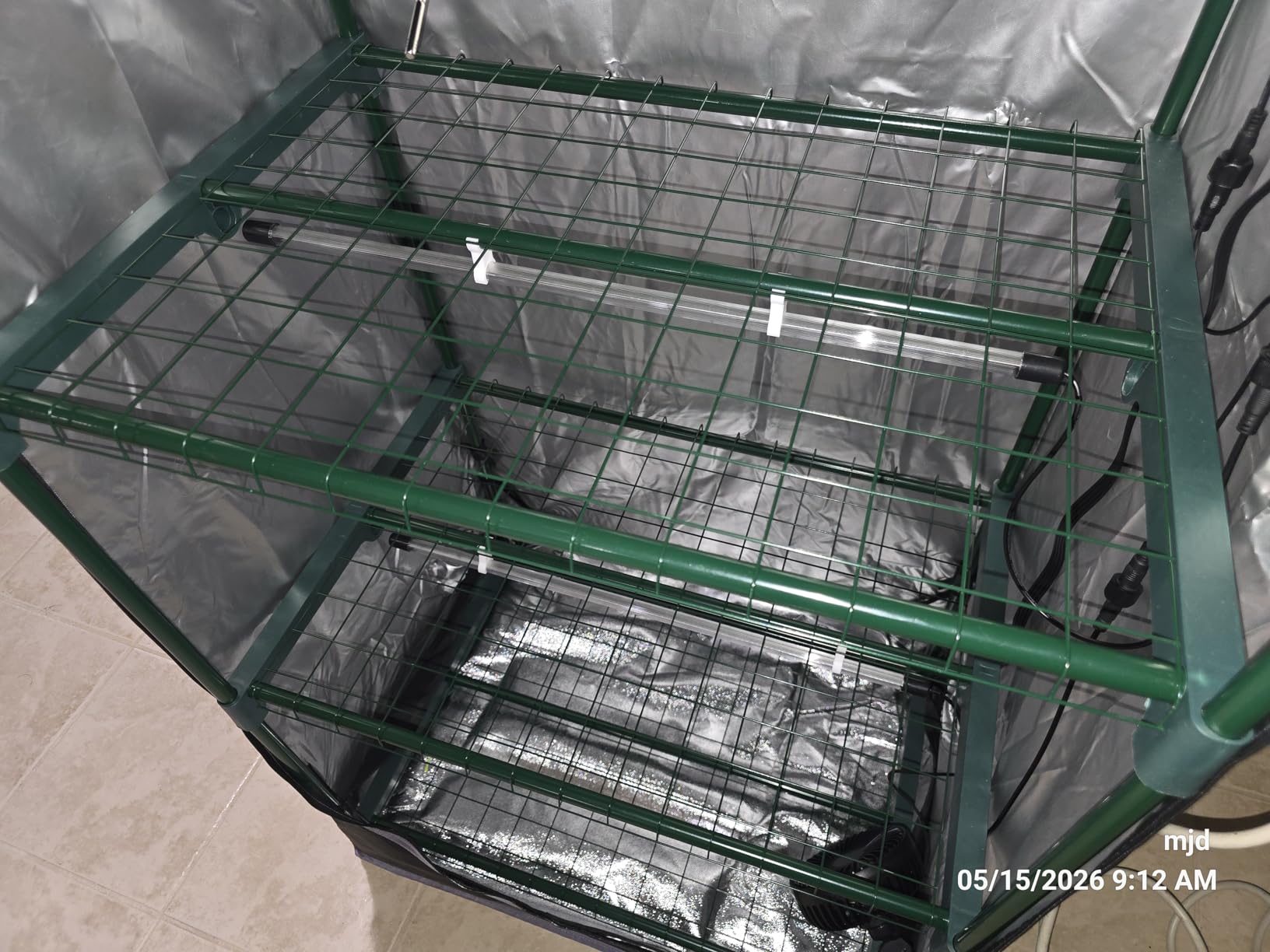 Mushroom Grow Tent Kit with Mushroom-Optimized Grow Lights & Timer | 27.5