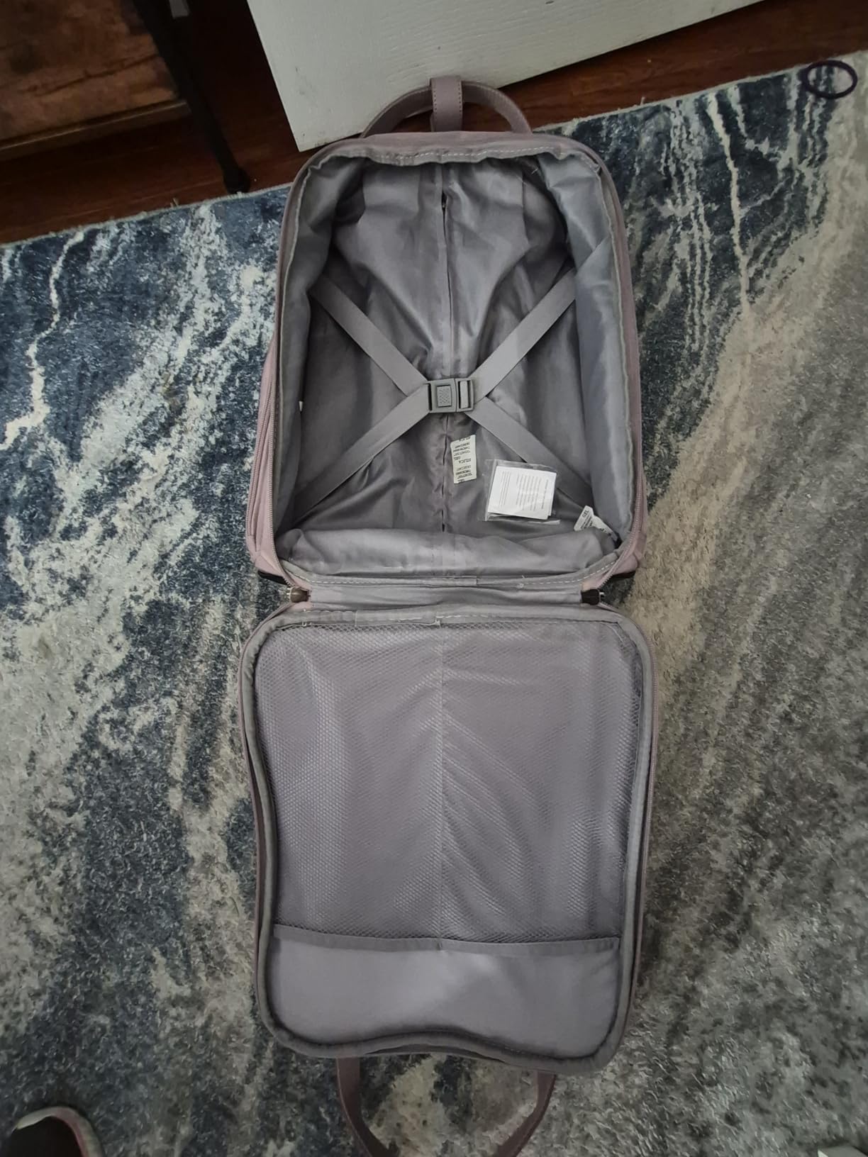 16 Inch Carry On Luggage, Carry On Suitcase Airline Approved, Softside Underseat Suitcase with TSA Lock & Spinner Wheels for Business Travel Non-Expandable, 15.5x8x13 No Oversize Risk customer photo 1