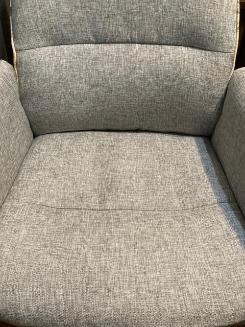 COMHOMA Mid-Back Office Chair, Ergonomic PU Desk Chair with Flip up Arms, Small Computer Gaming with Comfy Lumbar Support, Ink Black customer photo 1