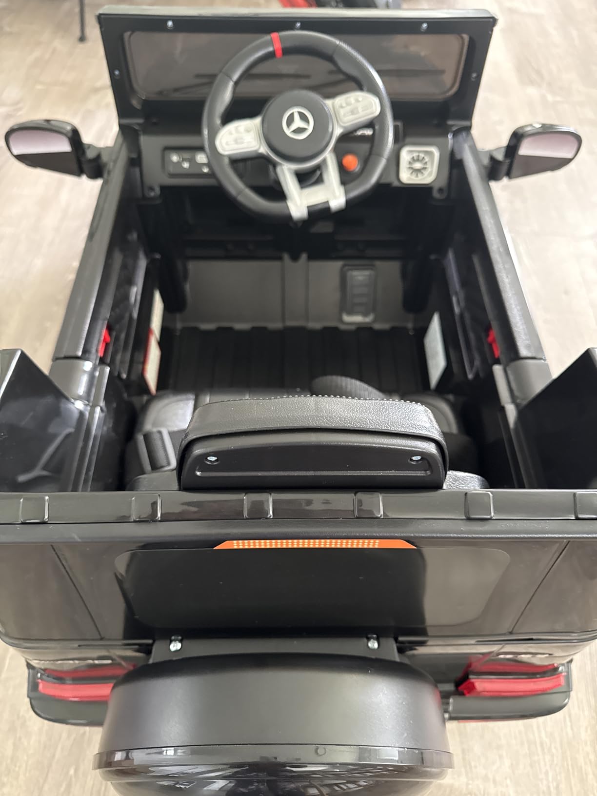 Mercedes-Benz G63 Kids Ride On Car, 12V Toddler Electric Car with Remote | Licensed Mercedes G Wagon, parental remote control, durable body, LED lights, music, upgraded motors and soft start safety customer photo 2