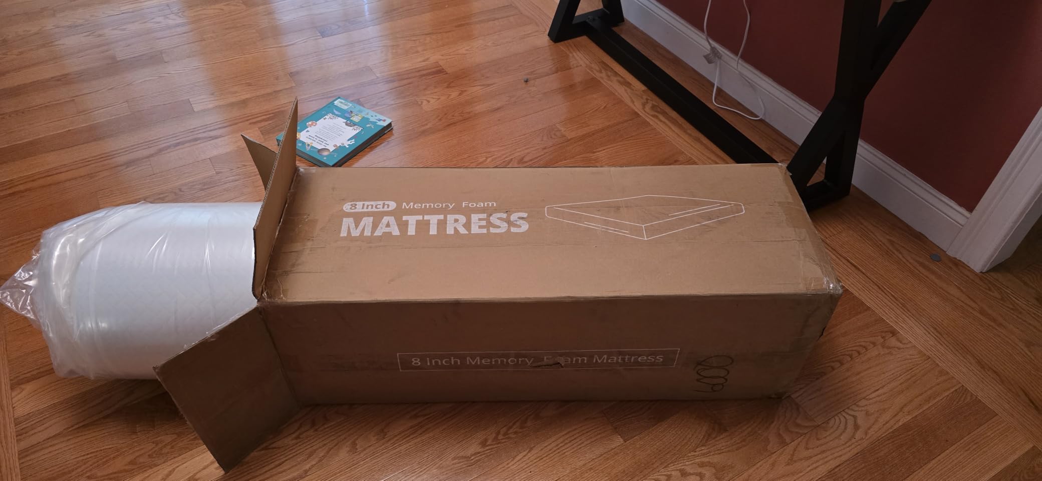 EGOHOME 14 Inch King Mattress, Memory Foam Mattress in a Box with Cooling Green Tea Gel, Relieve Pressure with Medium Firm Support, CertiPUR-US Certified, 80''L x 76''W, White | Bed Mattress in A Box, Cooling Green Tea Gel, Pressure Relief, CertiPUR-US Certified, Fiberglass Free, 80''L x 76''W, White customer photo 2