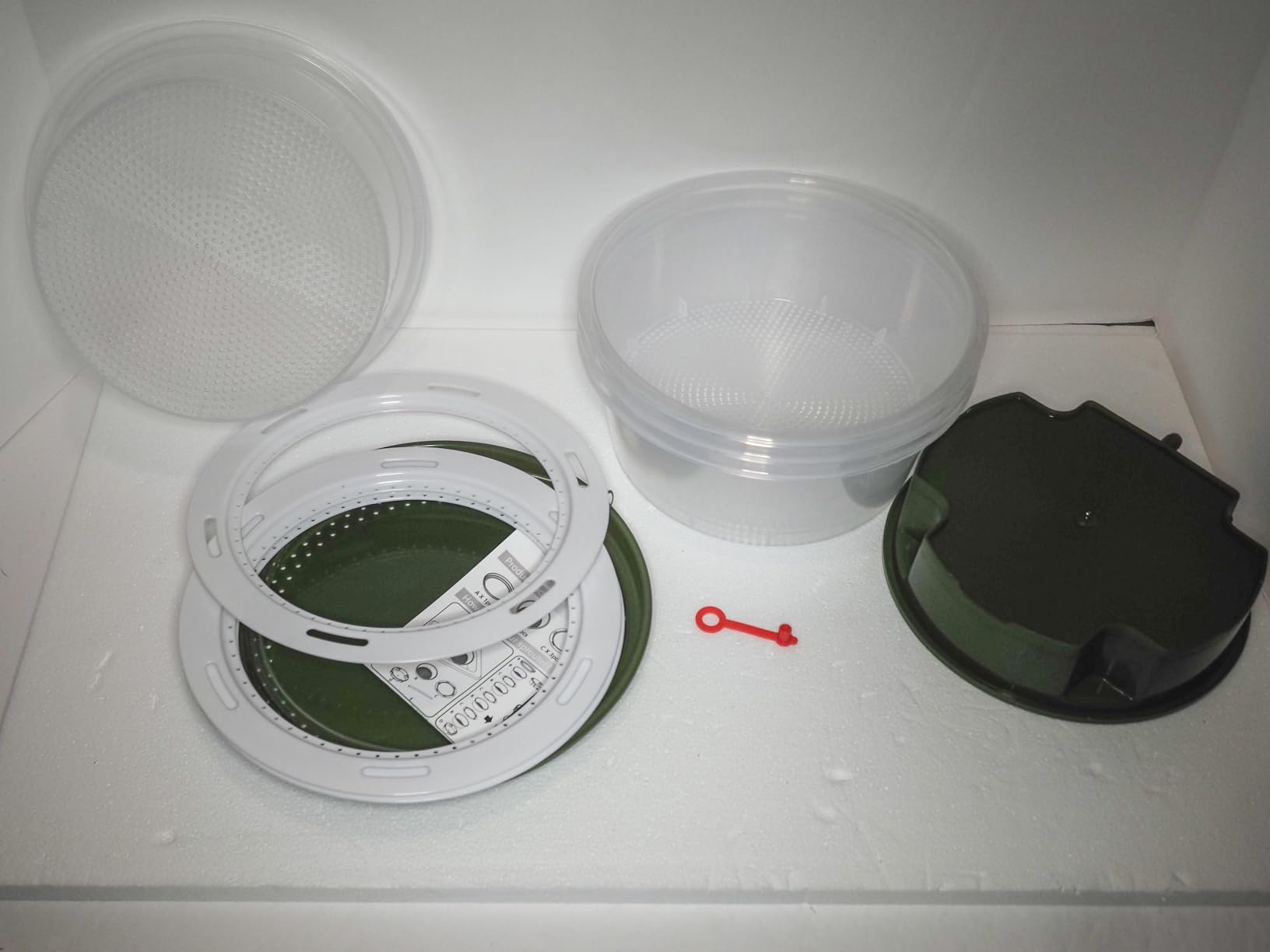 4 Tier Stackable Sprouts Growing Kit with Drain Hose, Microgreens Trays | Ventilation Holes, Blackout Cover, Soil Free Sprouter, Sprouting Trays, Broccoli, Alfalfa, Bean Seeds customer photo 1