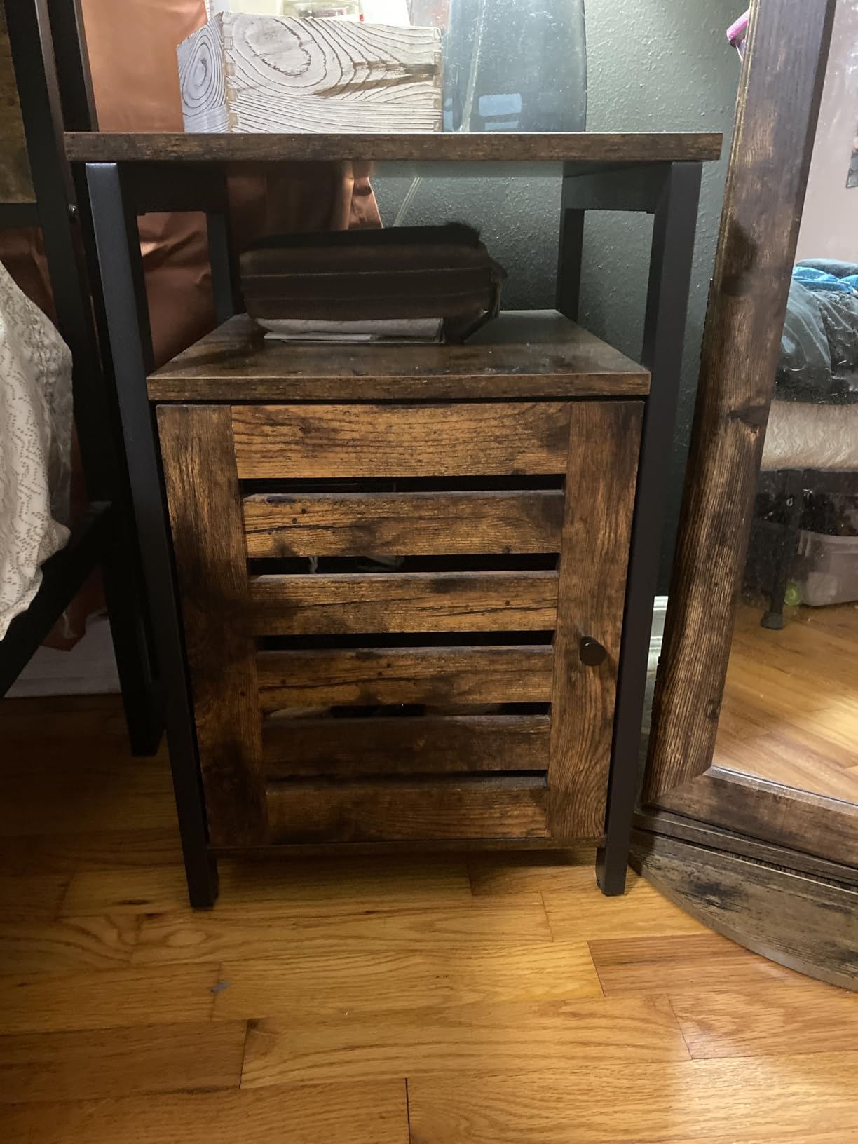 VASAGLE 5-Drawer Dresser, Chest of Drawers, 31.5 x 15.7 x 47.4 in, Taupe Brown customer photo 2