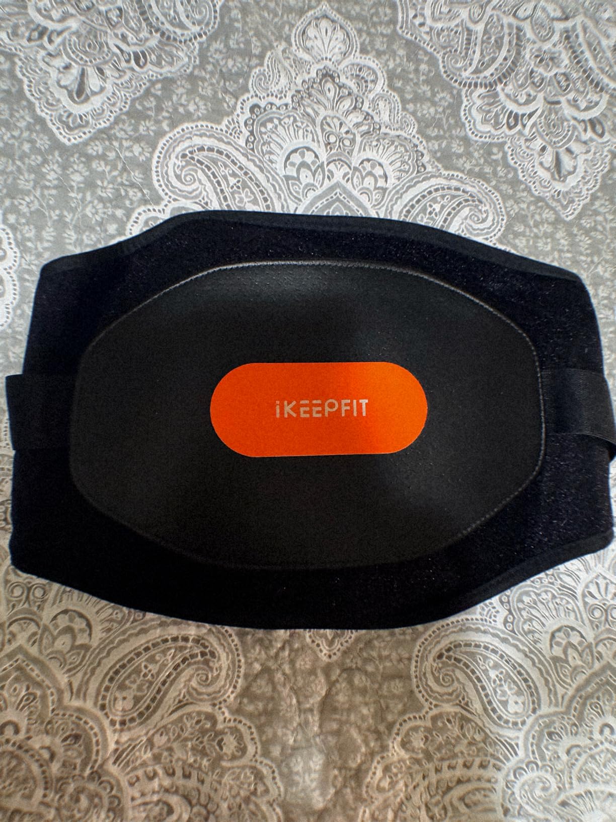 IKEEPFIT Portable Heating Pad for Back, FSA Eligible HSA, Cordless Heat Belt with Massager for Lower Back Pain Relief, Battery Powered 8000 mAh Rechargeable, MAXwarm 3.0, Gift for Women Men 90-310 lb customer photo 1