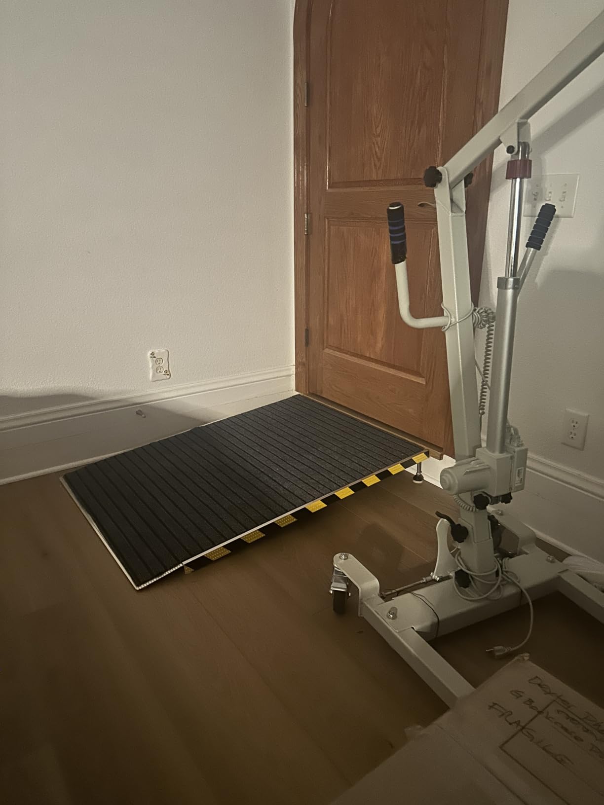 Aluminum Threshold Ramp for Doorways, 48