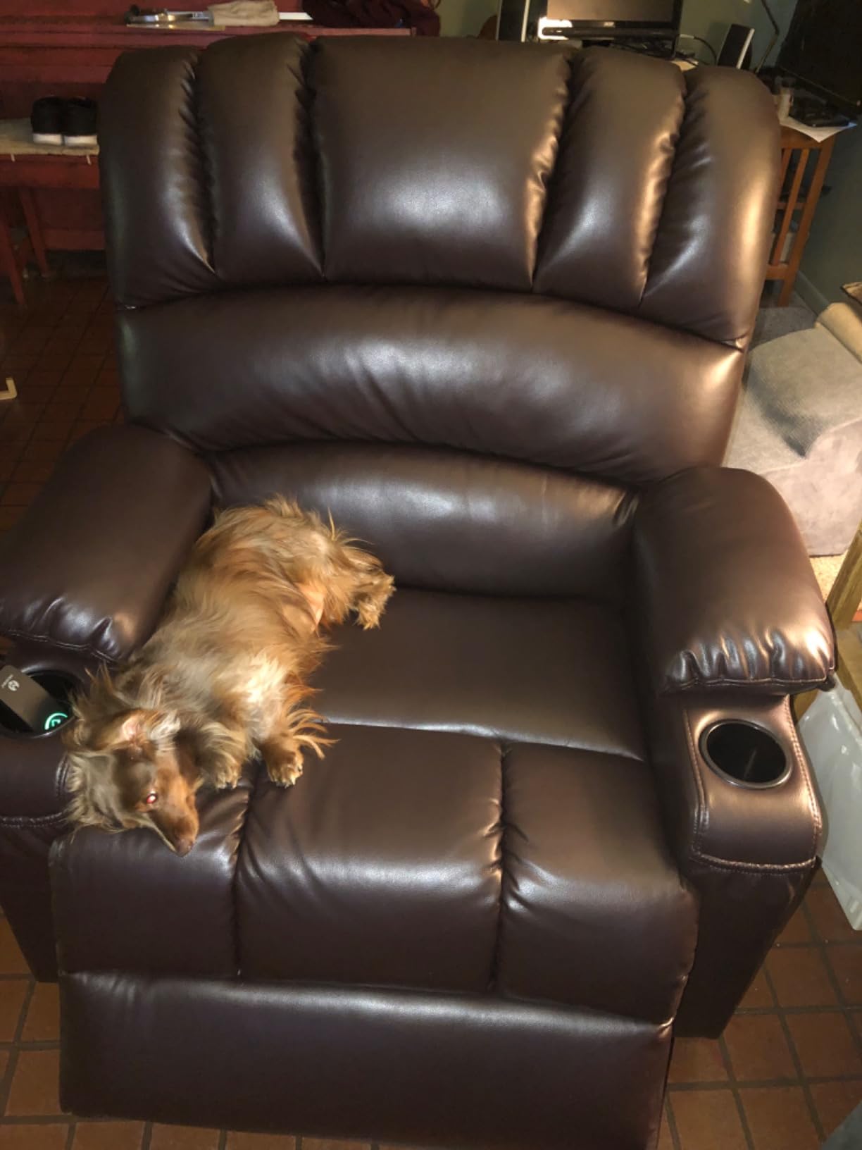 MCombo Large Power Lift Recliner Chair for Tall Elderly, 7099 | Heat and Massage, 4.7