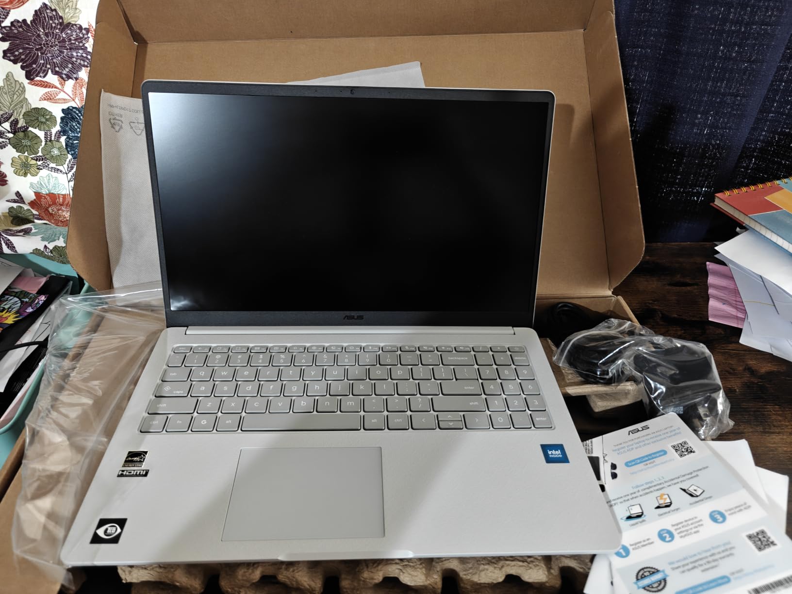 ASUS Chromebook CX15 Laptop, 15.6
