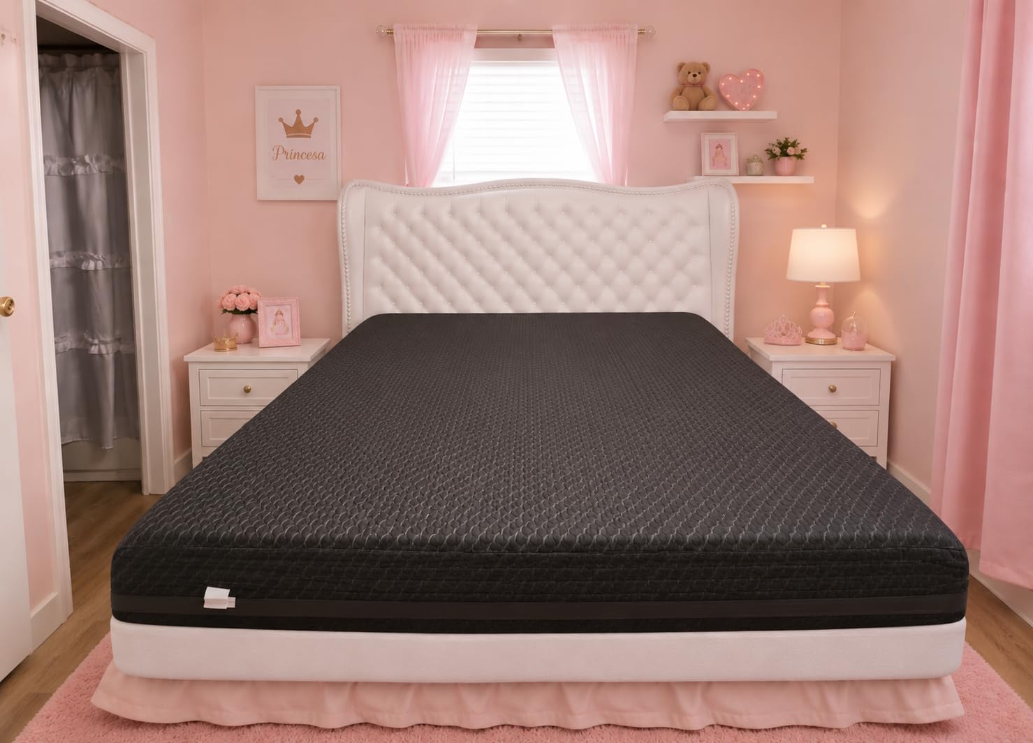 Novilla Queen Gel Memory Foam Mattress 12 Inch for Spinal Alignment | Green Tea-Infused Foam customer photo 2