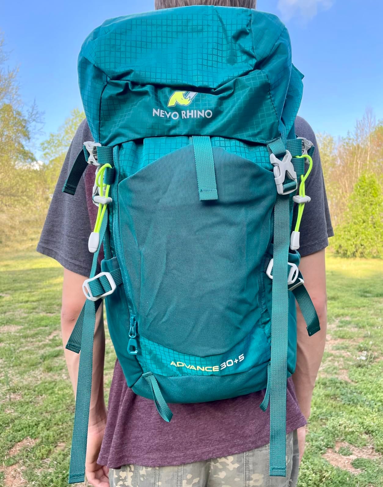 N NEVO RHINO 35L Internal Frame Backpack with Rain Cover customer photo 2