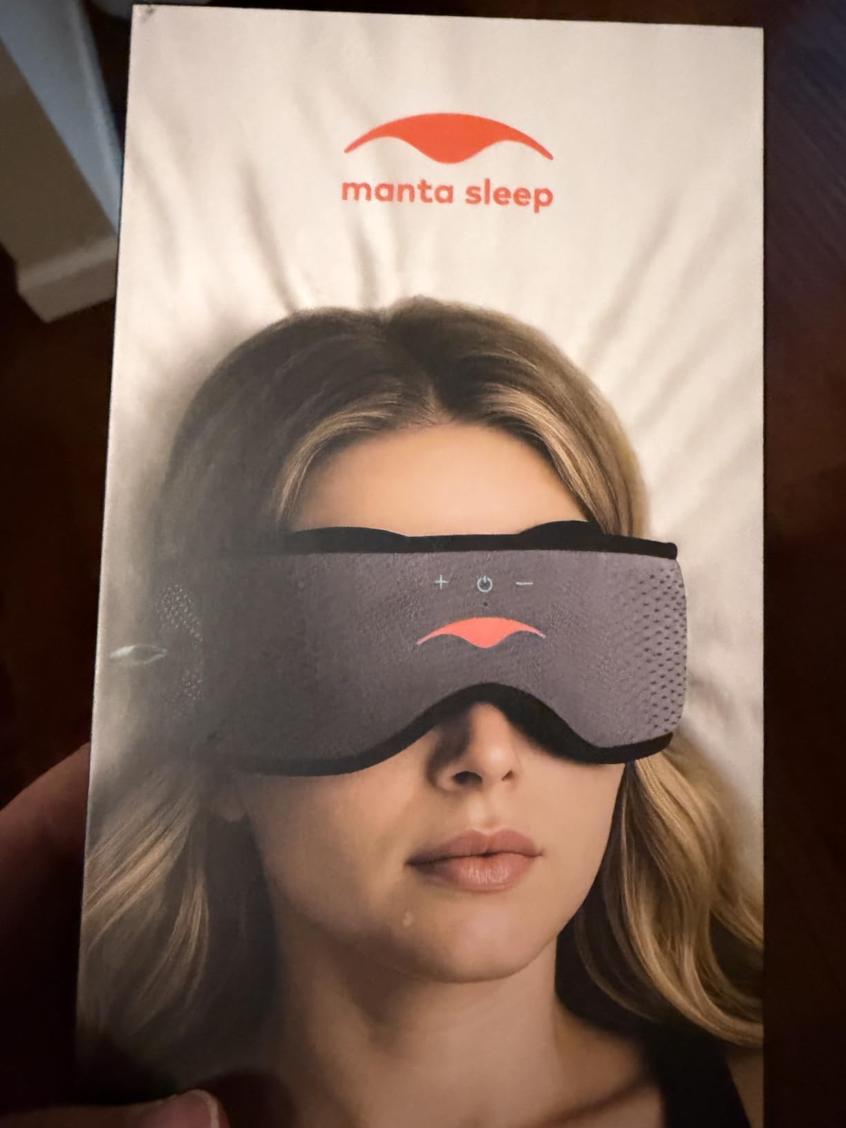 Manta Sound Sleep Mask - Bluetooth Sleep Mask with 24-Hour Battery Life | Ultra-Thin Headphones for Sleep, Travel, Naps and Shift Work customer photo 1