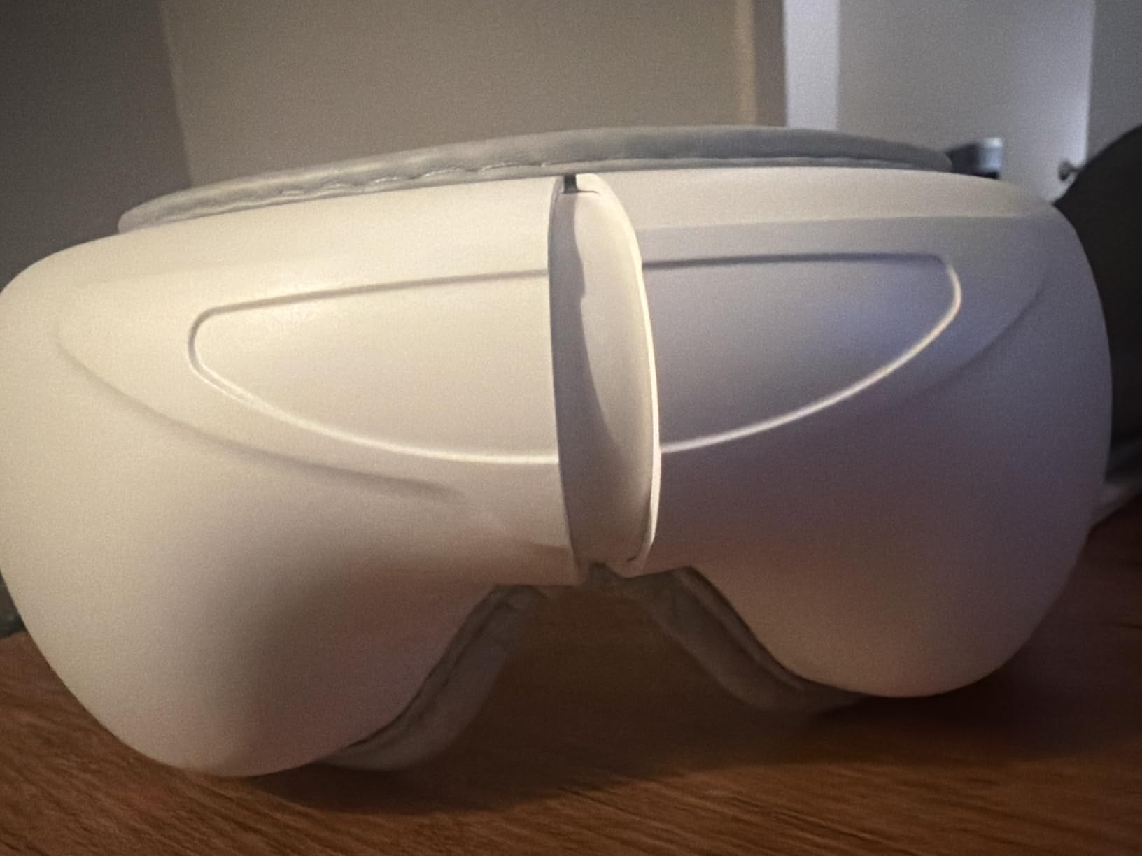 STRIDEFLOW Eye Massager with Heat, Migraine Mask & Headache Relief, FSA Eligible/HSA Eligible, Dry Eye Relief, GENTLE Warmth & LIGHT Compression, Cooling Gel Eye Mask, Foldable Rechargeable customer photo 2