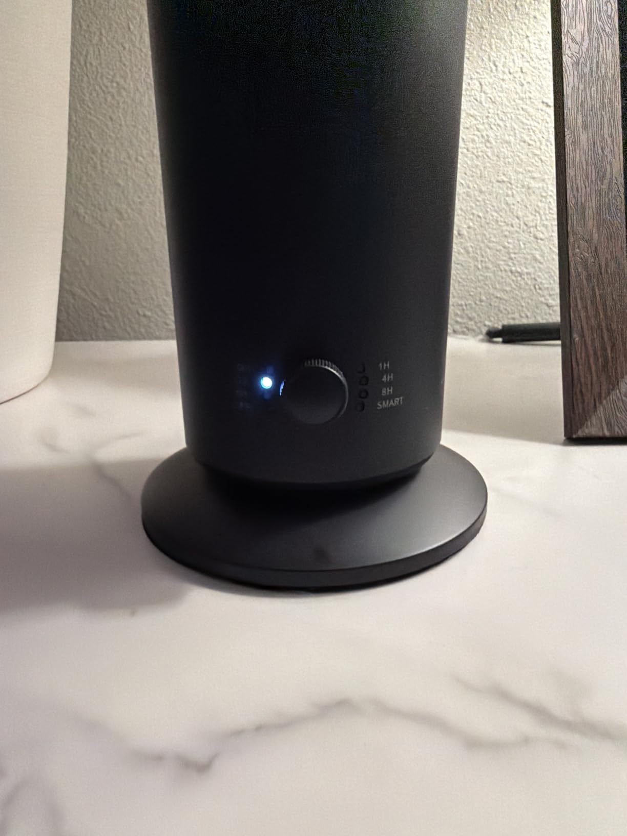 Waterless Essential Oil Diffuser, Smart Scent Diffuser with Nightlight, Smart Schedules, Up to 1100 sq ft, App Control Cold Air Scent Diffuser Oil Machine for Home Large Room and Commercial Use, Black customer photo 1