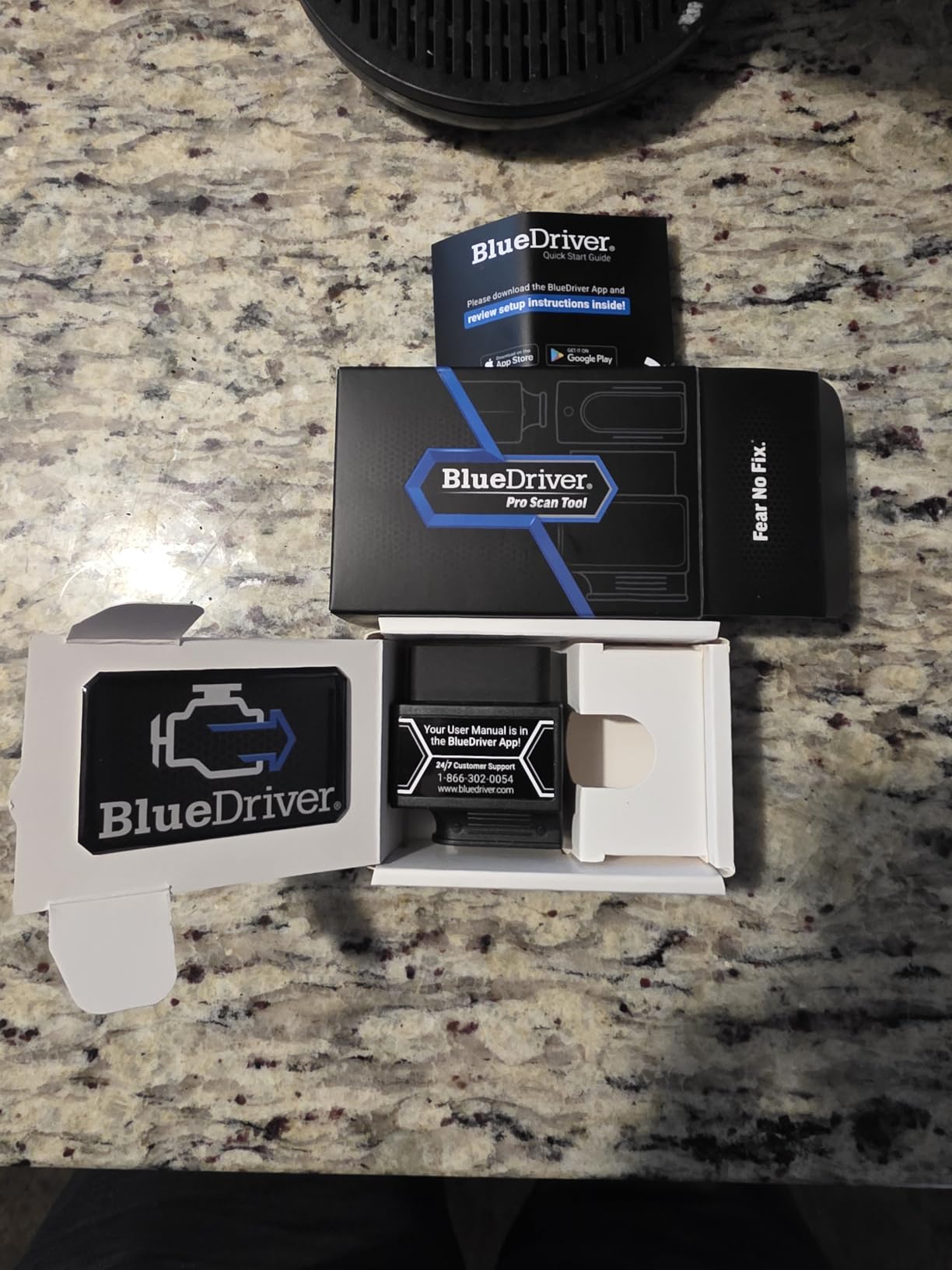 BlueDriver OBD2 Scanner Bluetooth, No Subscription, ABS SRS TPMS | OBDII Diagnostic Scan Tool for iPhone & Android customer photo 2