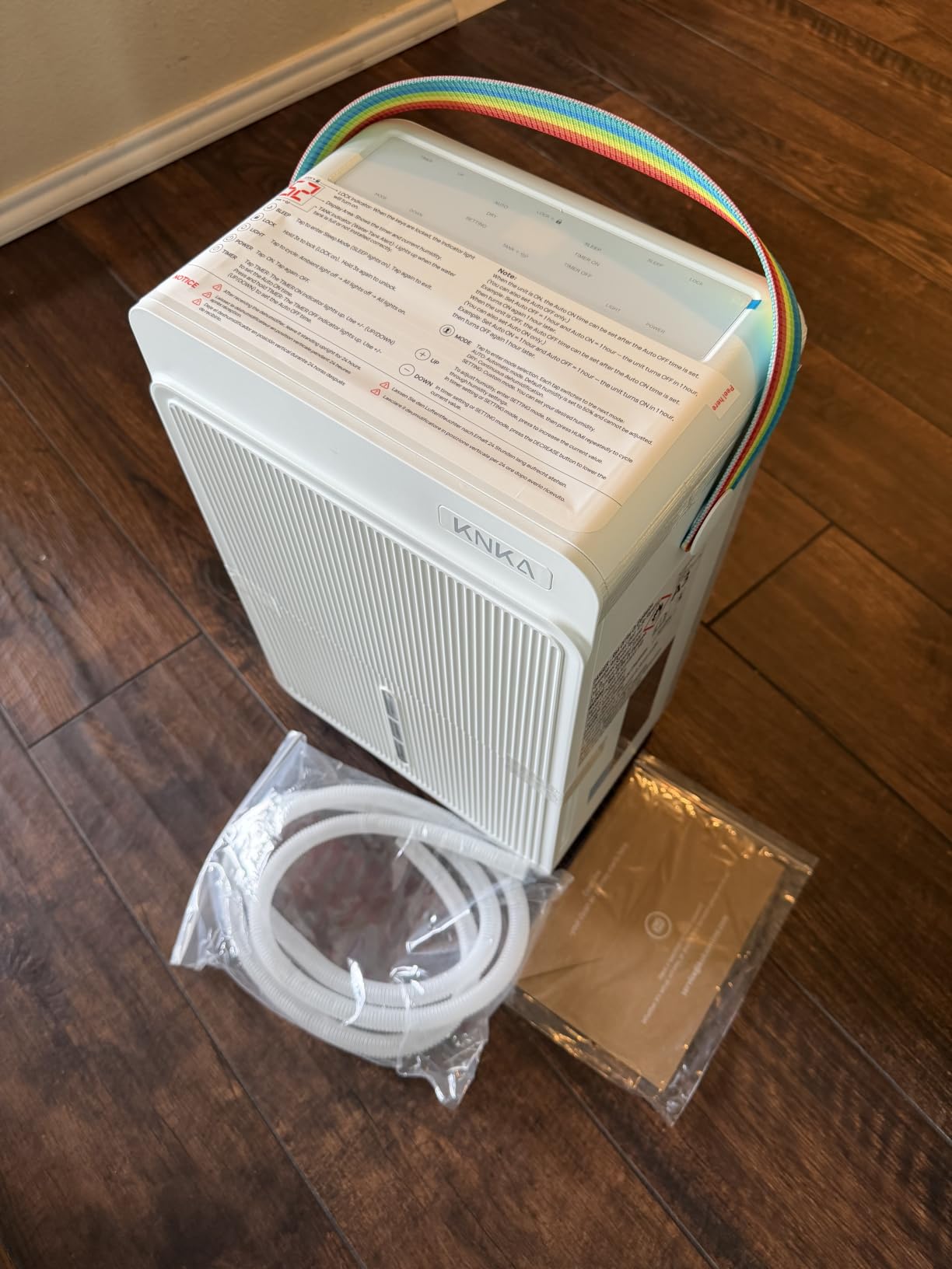 KNKA Energy Star 5500 Sq.Ft Dehumidifier for Basement, Max 80 Pint/Day | Dehumidifier with Drain Hose, Dehumidifiers for Home, Bedroom, Bathroom, Large Room, Smart Humidity Control, Sleep Mode customer photo 1