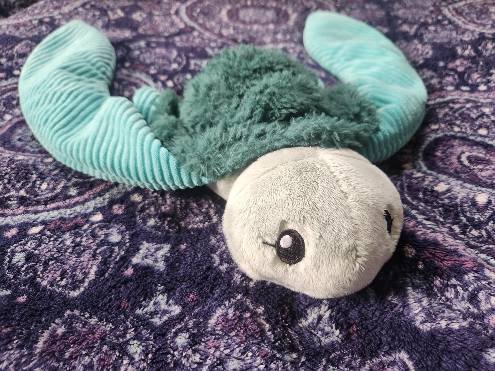 HUGIMALS Hugarounds Zephyr the Dragon 2.5 lb Microwaveable Weighted Plush Neck & Shoulder Wrap | Soothing, Comforting Hugs for Self-Care & Relaxation | Unscented for Ages 2+ customer photo 2